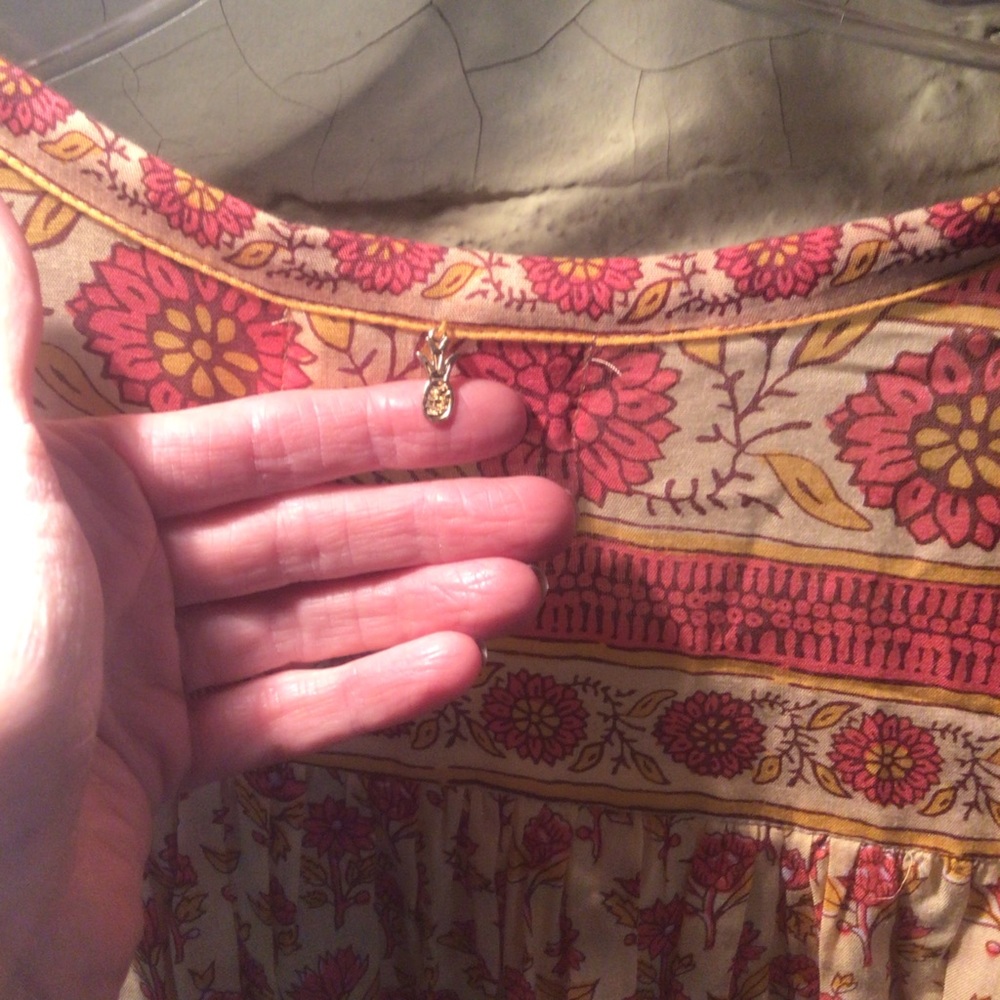 ! Beachgold boho blouse - Picture 5 of 7